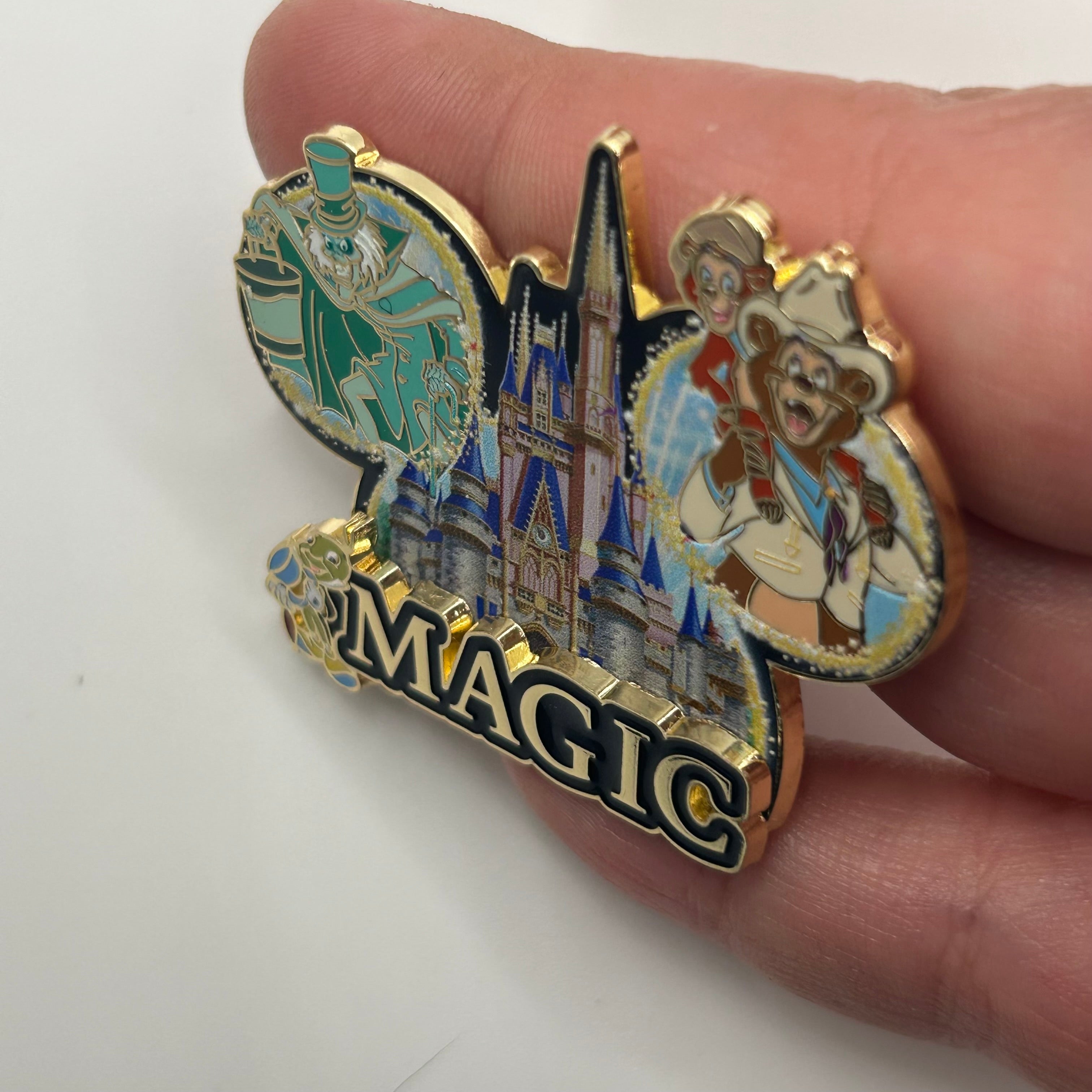 2026 Hatbox Ghost and Country Bears - Magic Kingdom - Mickey Ears - Disney Pin