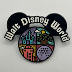 2026 - 4 Parks Mickey Head - WDW - Disney Pin