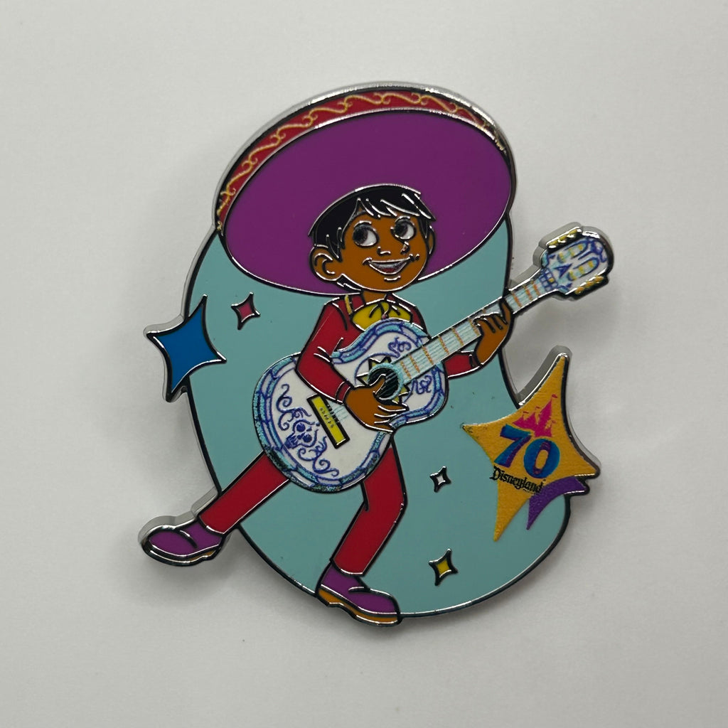 2025 - Miguel with Guitar - Coco - Disneyland 70th Celebration - Disney Pin