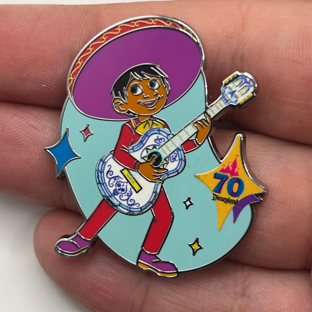 2025 - Miguel with Guitar - Coco - Disneyland 70th Celebration - Disney Pin