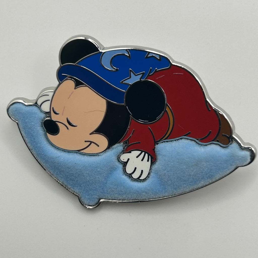 2026 - Sorcerer Mickey -  Sleeping on Pillow - Multitextured - Disney Pin