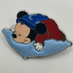 2026 - Sorcerer Mickey -  Sleeping on Pillow - Multitextured - Disney Pin