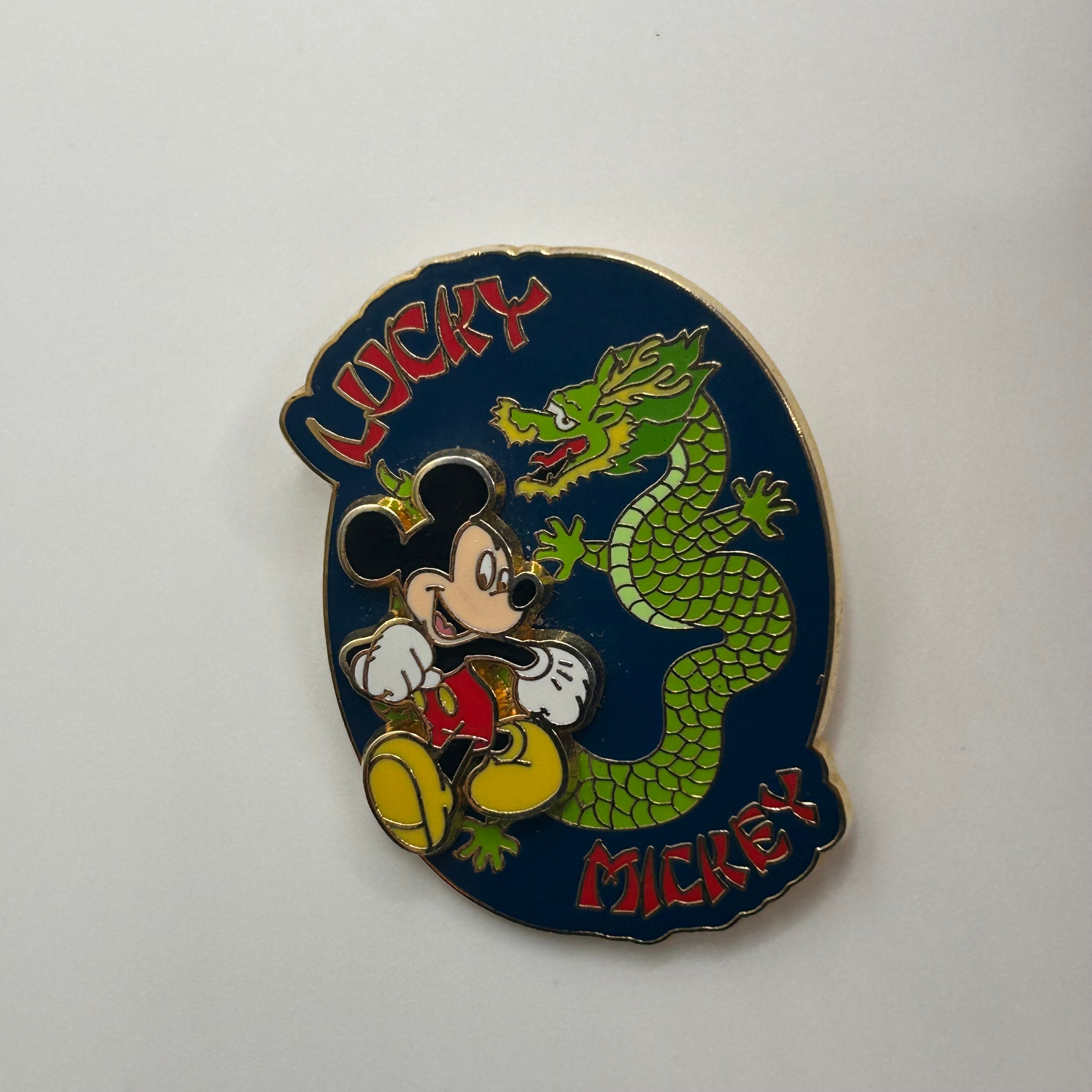 2007 - Lucky - Mickey and Dragon  - Disney Pin