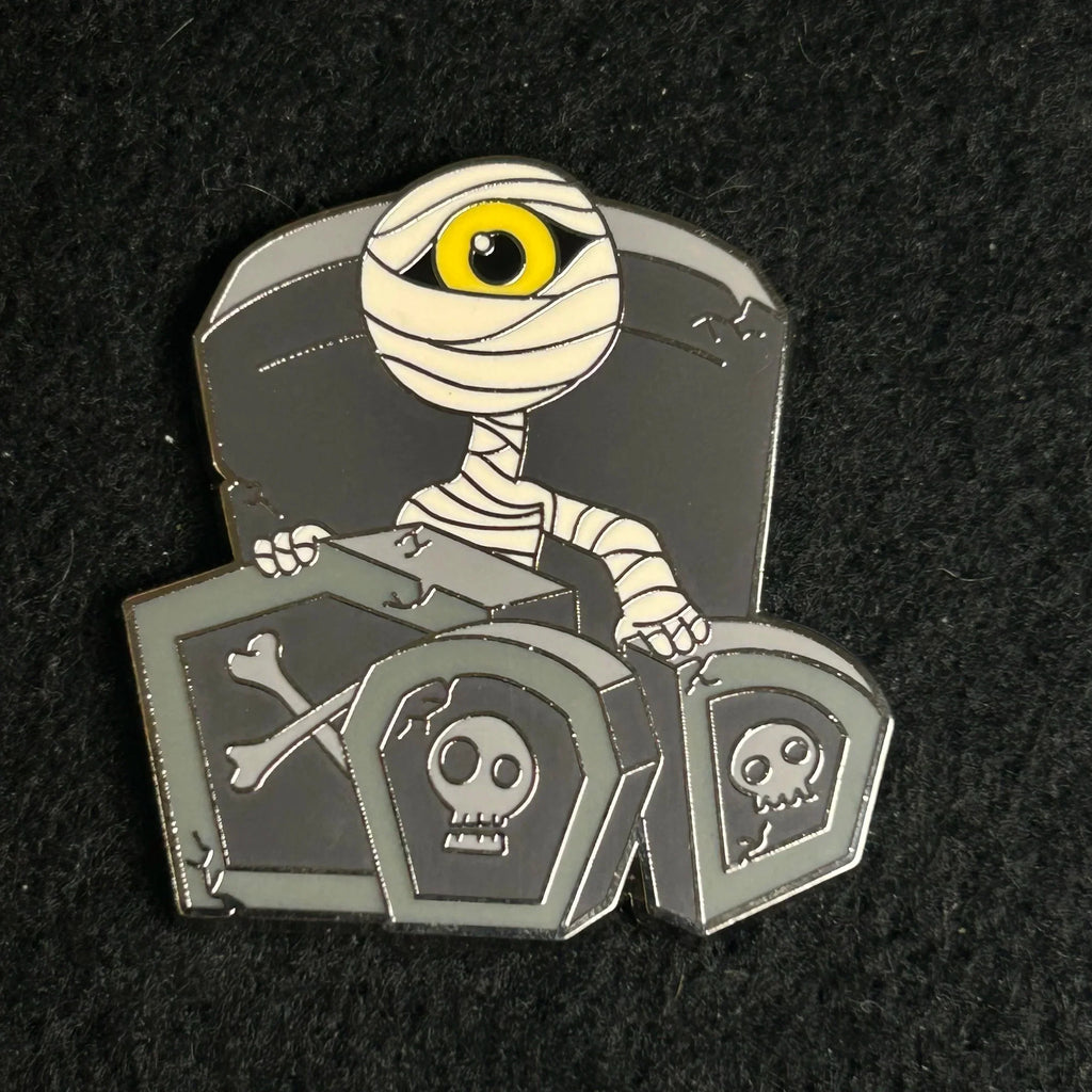 2024 - Mummy - Eye Ball - Gravestone - NBC - Mystery Series - Disney Pin