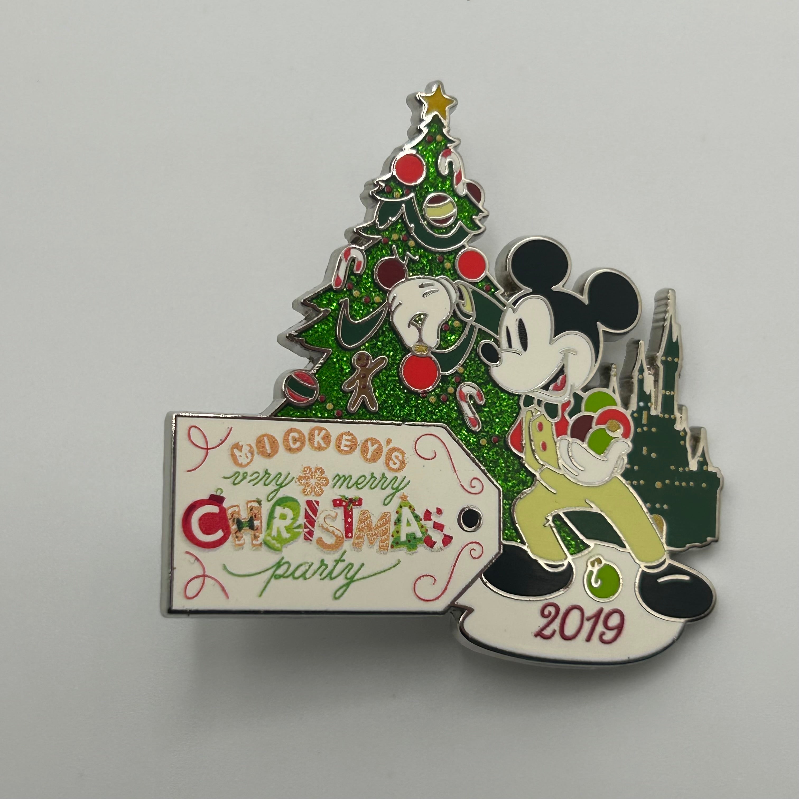 2019 -  LR - Mickey - Very Merry Christmas Party - Disney Pin