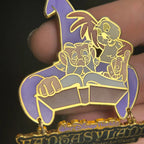 2001 - Merlin and Archimedes Reading A Book - Fantasyland - LE 1,300 - Disney Pin