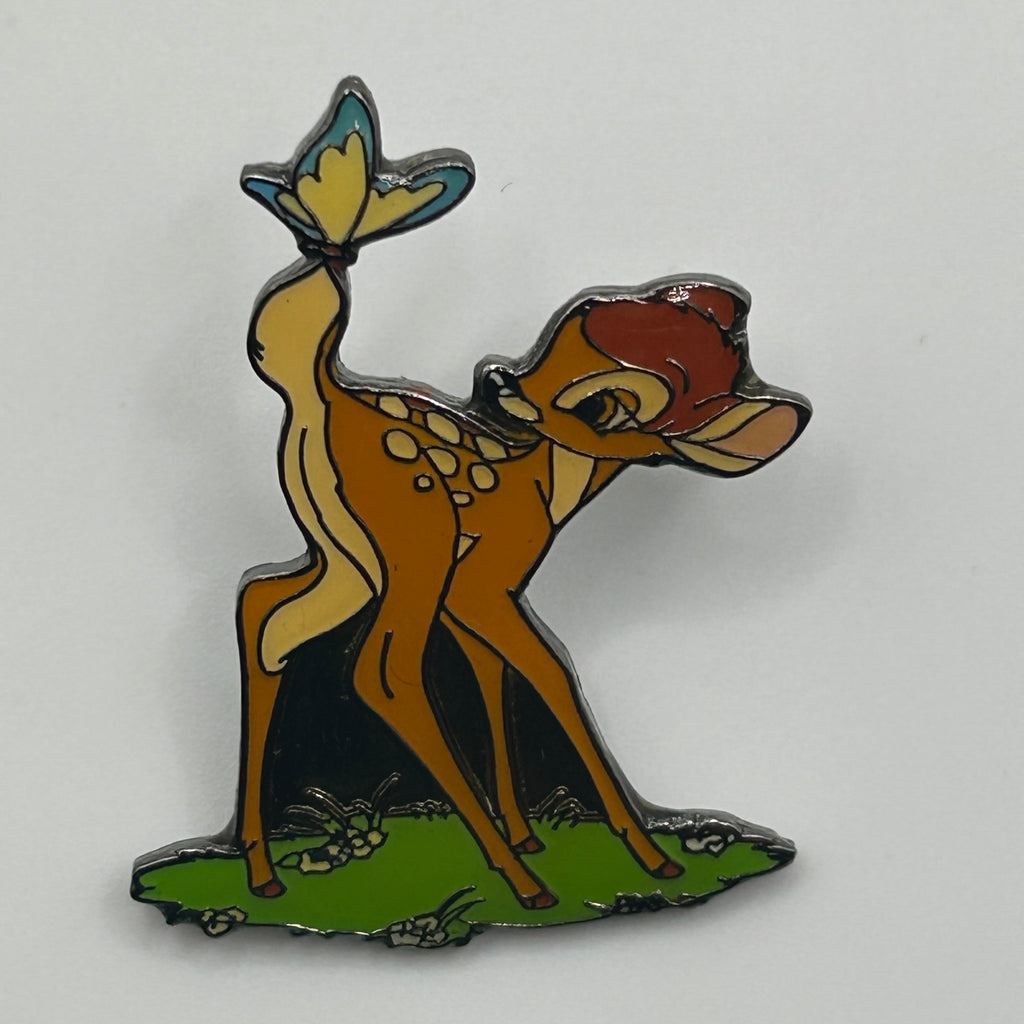 Propin  - Germany  - Bambi and Butterfly -  Tiny - Disney Pin