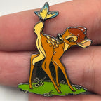 Propin  - Germany  - Bambi and Butterfly -  Tiny - Disney Pin