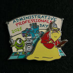 2025 - Roz, Sully, and Mike Wazowski - Administrative Professionals Day - LR - Pin