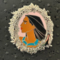 2024 - Pocahontas - Princess - Portrait Series - Side Profile - Disney Pin