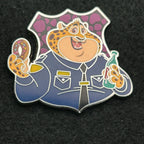 2022 - Officer Clawhauser - Zootopia - ZPD - Mystery Badge Series - Disney Pin