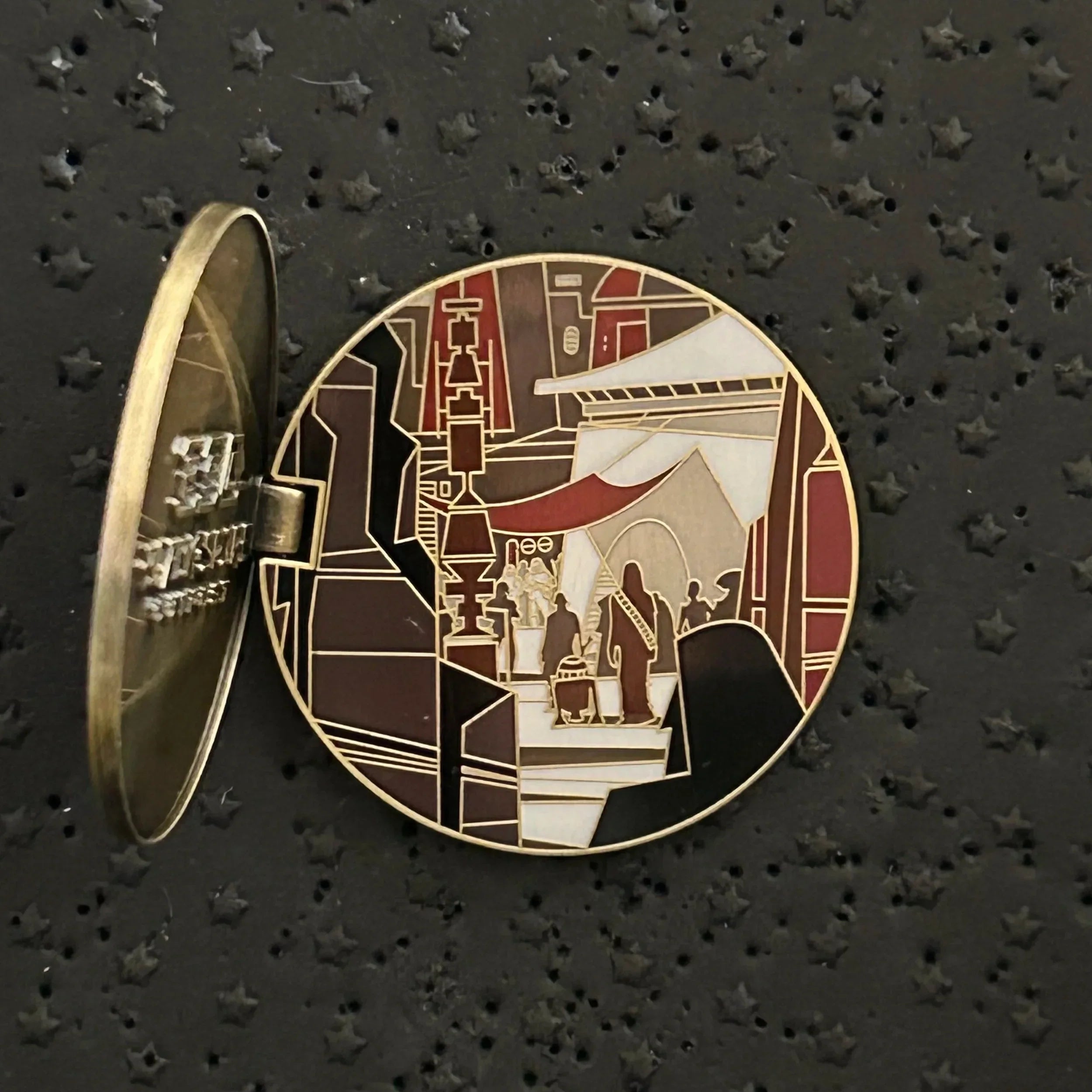 2019 - Ogas Cantina - Black Spire Outpost - Galaxys Edge - Star Wars - Hinge - Disney Pin