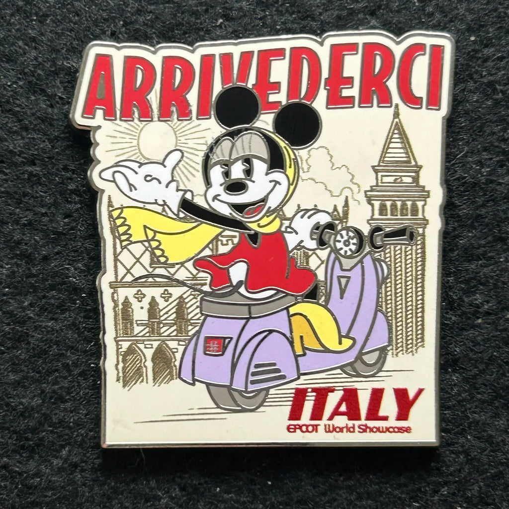 2024 - Minnie Mouse - Italy - Epcot - World Showcase - Arrivederci - Disney Pin