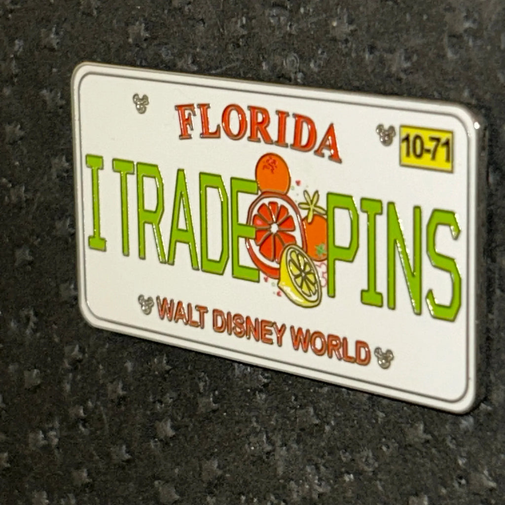 2025 - Florida License Plate - I Trade Pins - 10-71 - WDW - Disney Pin
