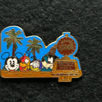 Mickey, Pluto, Donald, Goofy - Mount Rushmore - Castaway Cay - DCL - Disney Pin