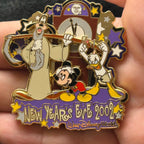 2002 - Goofy, Mickey and Donald Duck - New Years Eve - LE 7,500 - Disney Pin