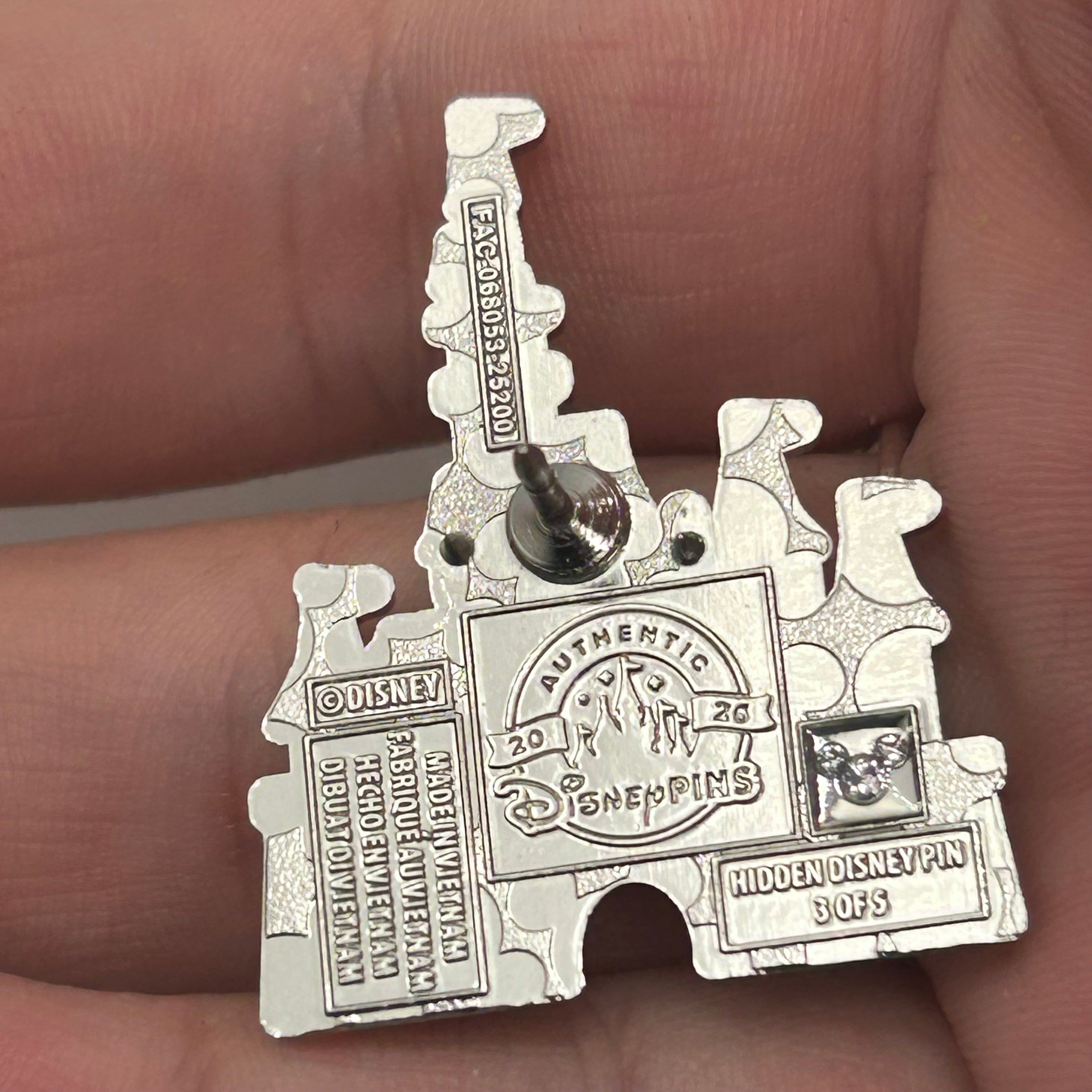 2026 - Ariel Silhouette - Hidden Disney - Disney Pin