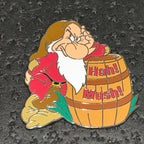 2024 - Grumpy - Leaning on Barrel - Snow White - 7 Dwarfs - Disney Pin