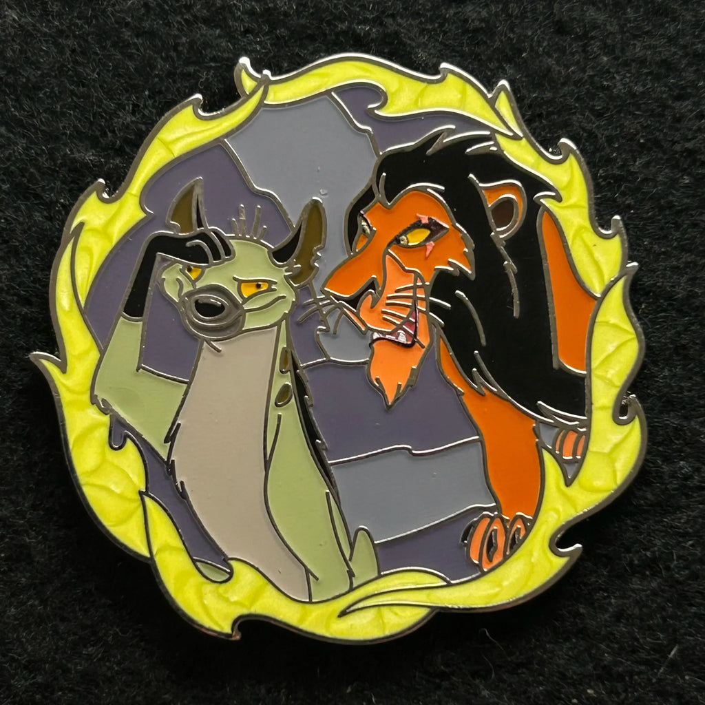 2025 - Banzai and Scar - Lion King - Villains Series - Disney Pin
