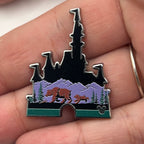 2026 - Wilderness Lodge - Castle Series - Hidden Disney - Disney Pin