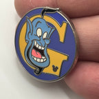 2009 - Genie - Aladdin - Alphabet G - Hidden Mickey - Disney Pin