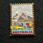 Mickey, Donald, and Goofy - In Boat - Australia - Disney Pin