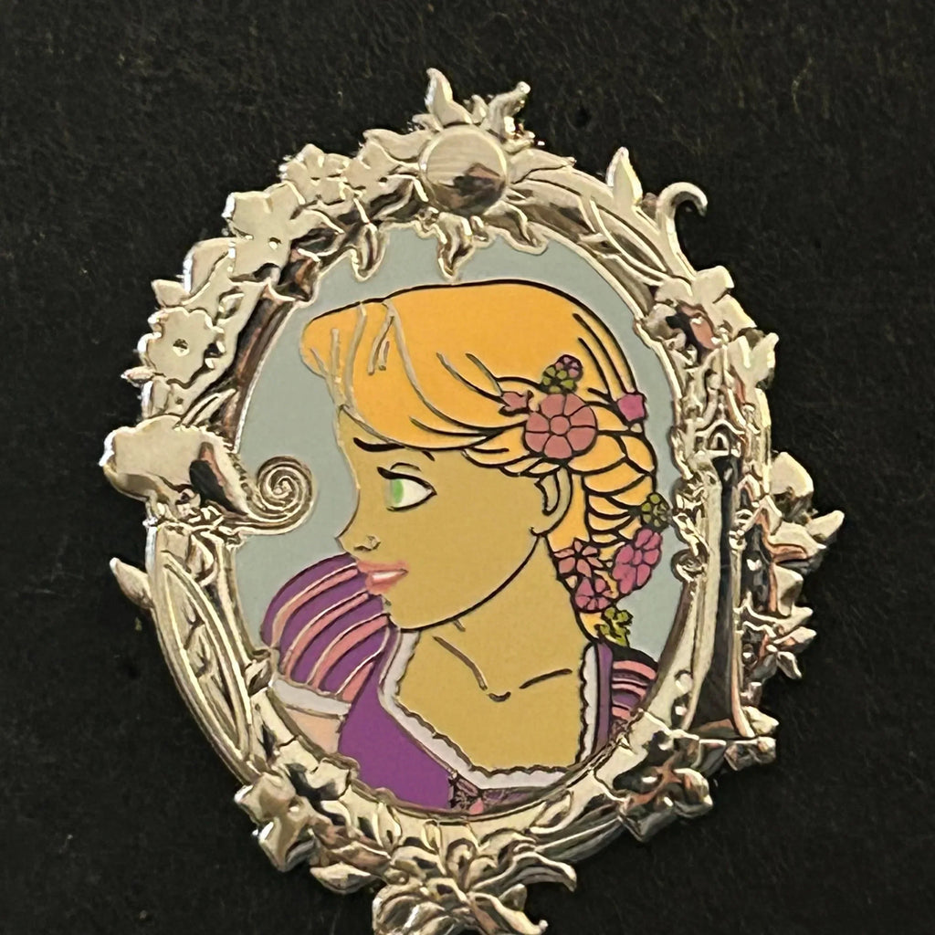 2024 - Rapunzel - Tangled - Side Profile - Portrait - Princess Series - Disney Pin