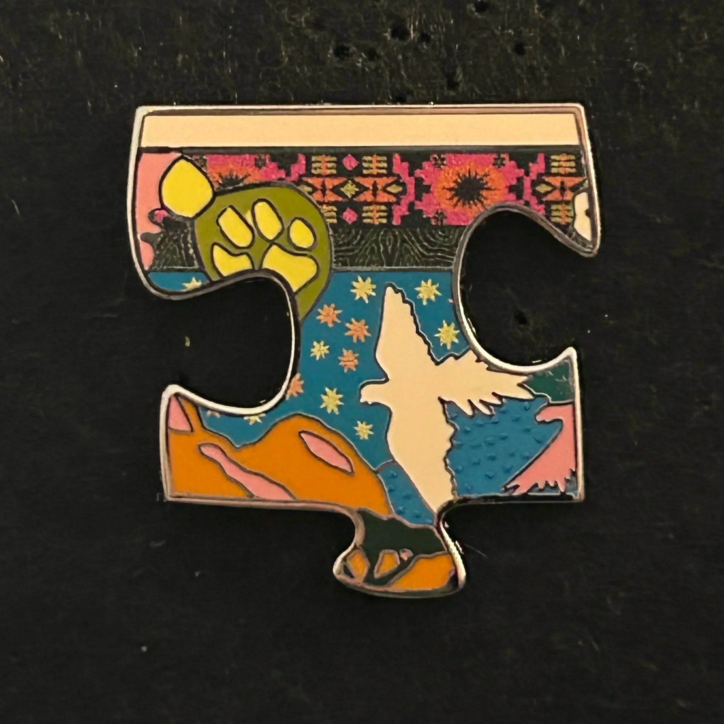2022 - DAK - OE - Puzzle Edge Piece - WDW - Disney Pin