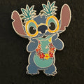 2022 - Stitch wearing Pineapple Glasses and Lei - Disney Pin