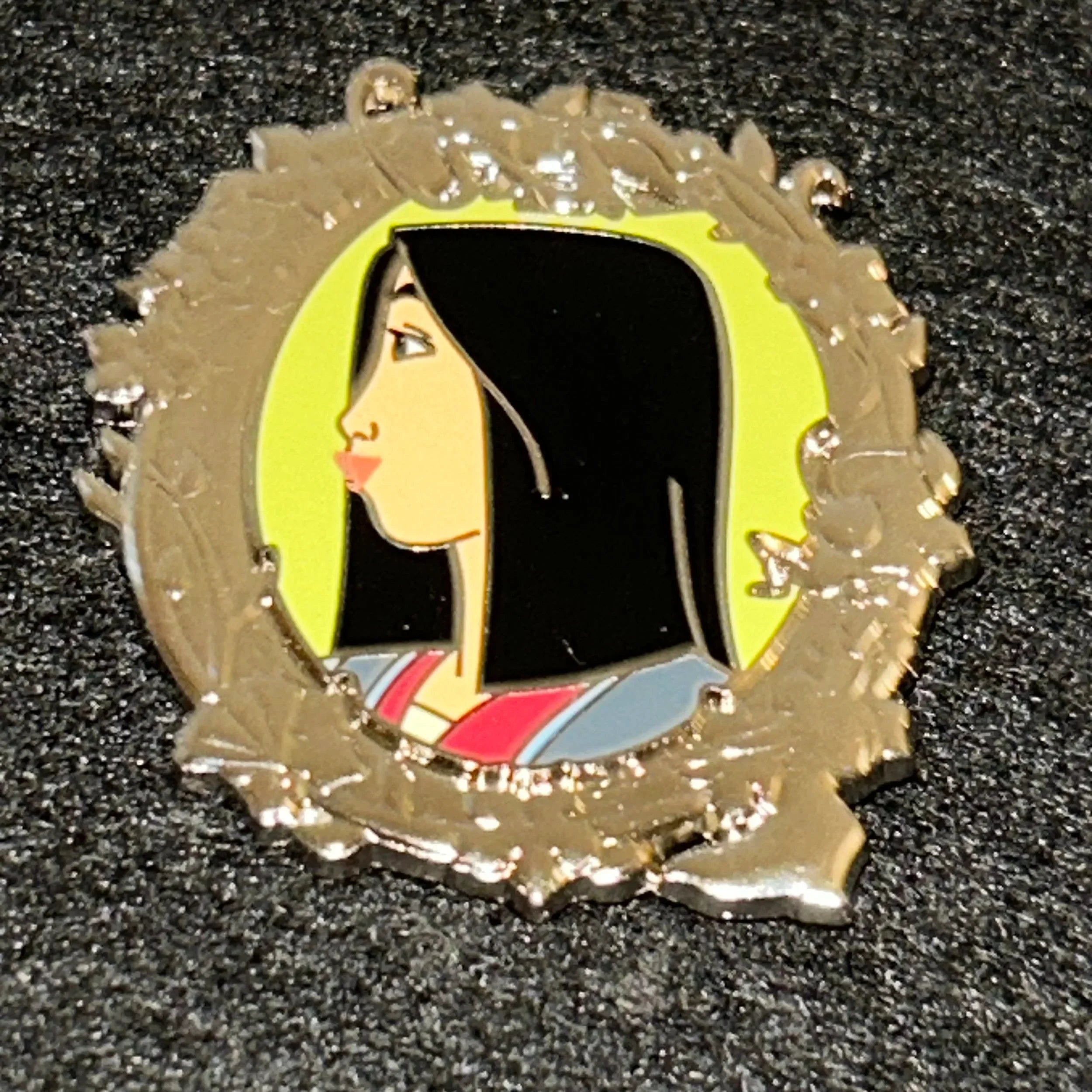 2024 - Mulan - Side Profile - Portrait - Princess Series - Disney Pin
