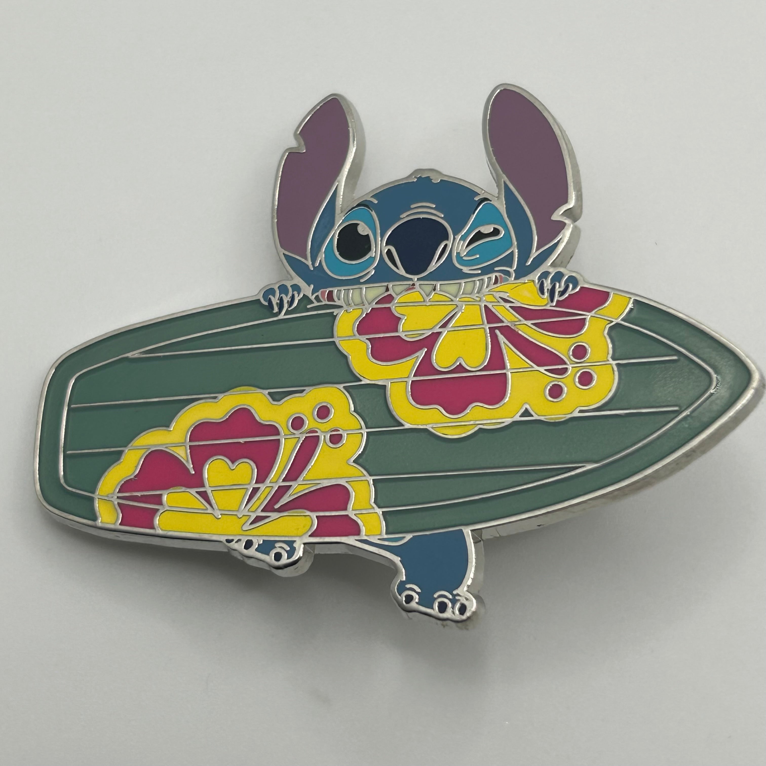 2024 - Stitch - Biting Surfboard - Disney Pin
