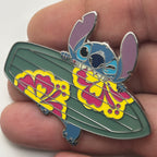 2024 - Stitch - Biting Surfboard - Disney Pin