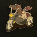 2023 - Napoleon and Lafayette - Driving in Sidecar - Dogs from Aristocats - Disney Pin