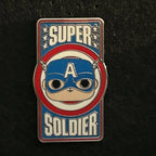 Loungefly - Captain America - Super Solider - Marvel - Disney Pin