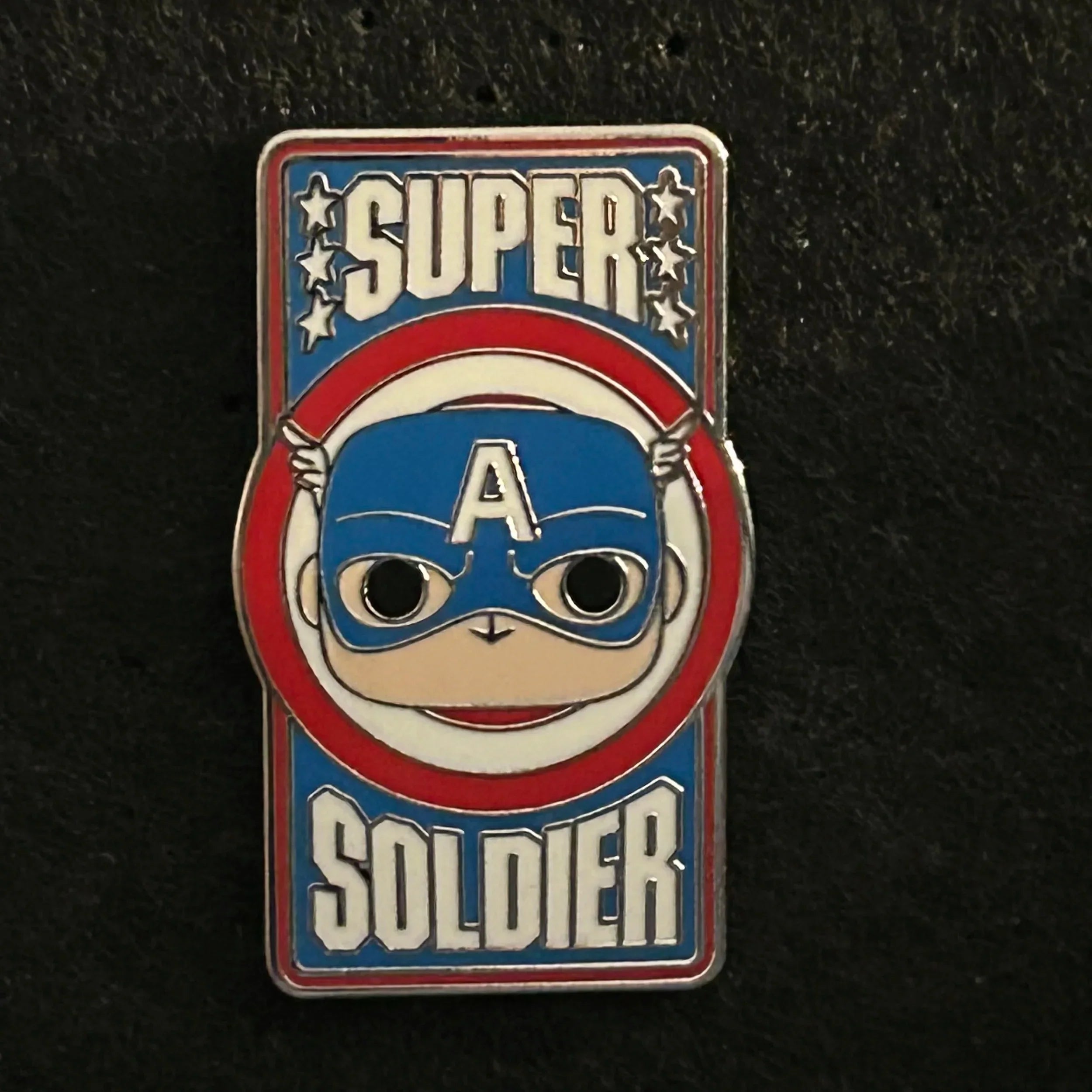 Loungefly - Captain America - Super Solider - Marvel - Disney Pin