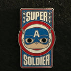 Loungefly - Captain America - Super Solider - Marvel - Disney Pin