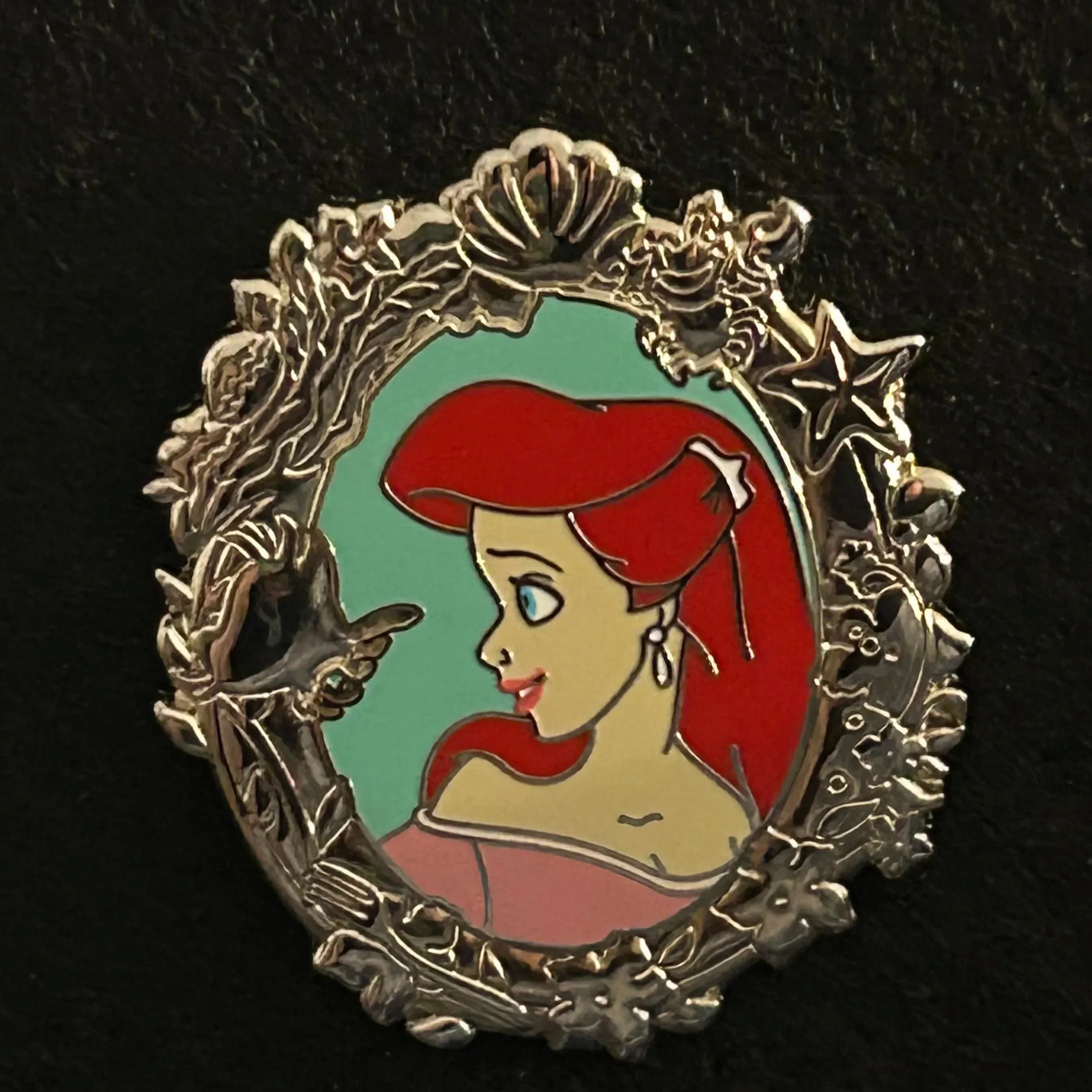 2024 - Ariel - The Little Mermaid - Princess Portrait - Side Profile - Disney Pin
