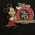 2025 - Mickey Mouse - Pin Trading Logo - 25th Anniversary- Disney Pin