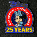 2025 - Minnie Mouse - 25 Years Of Pin Trading - LR - Logo - Disney Pin