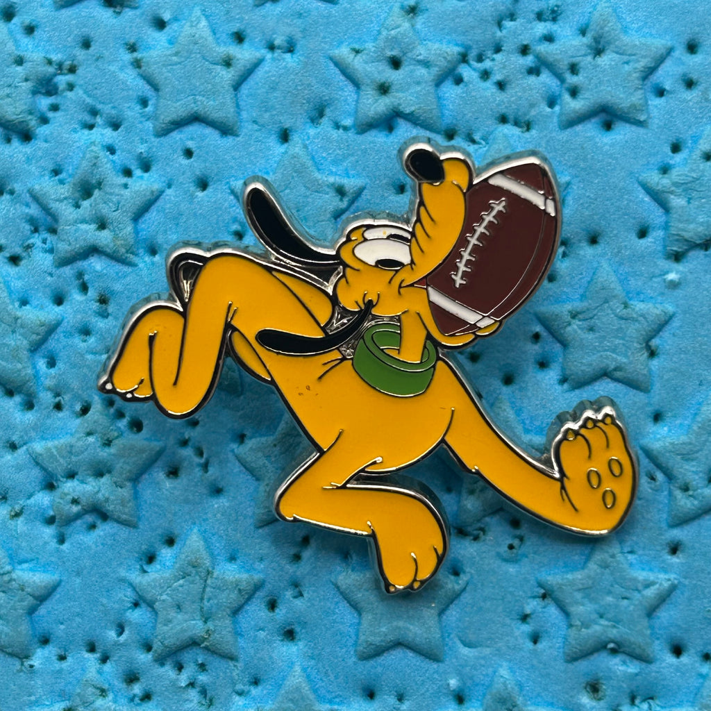 Loungefly - Pluto - Pluto with Football - Disney Pin