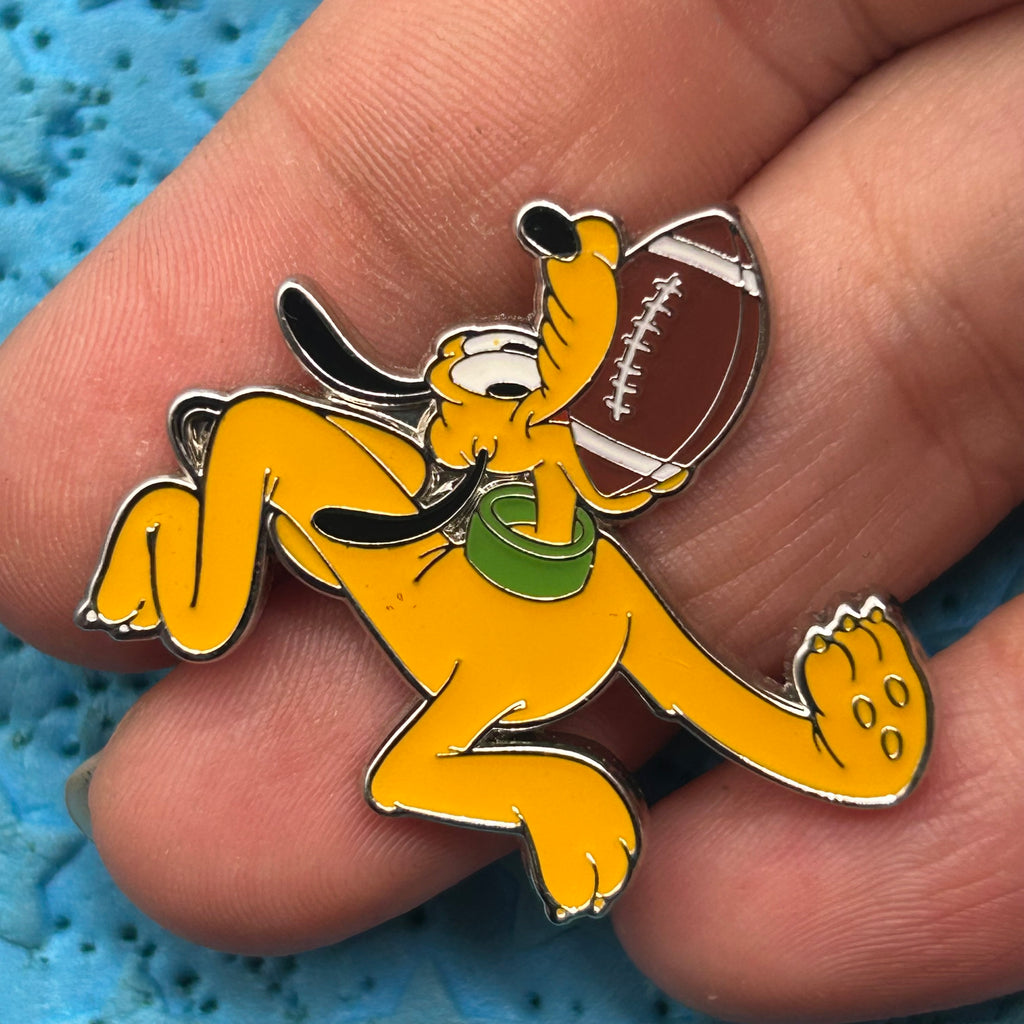 Loungefly - Pluto - Pluto with Football - Disney Pin