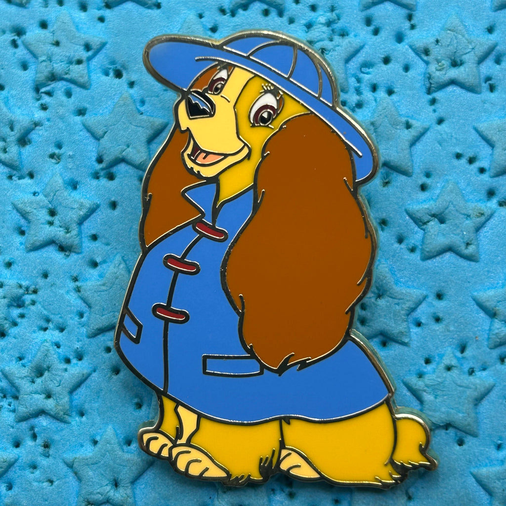 2022 - Lady - Critter Raincoats - Lady and the Tramp - Loungefly - Disney Pin