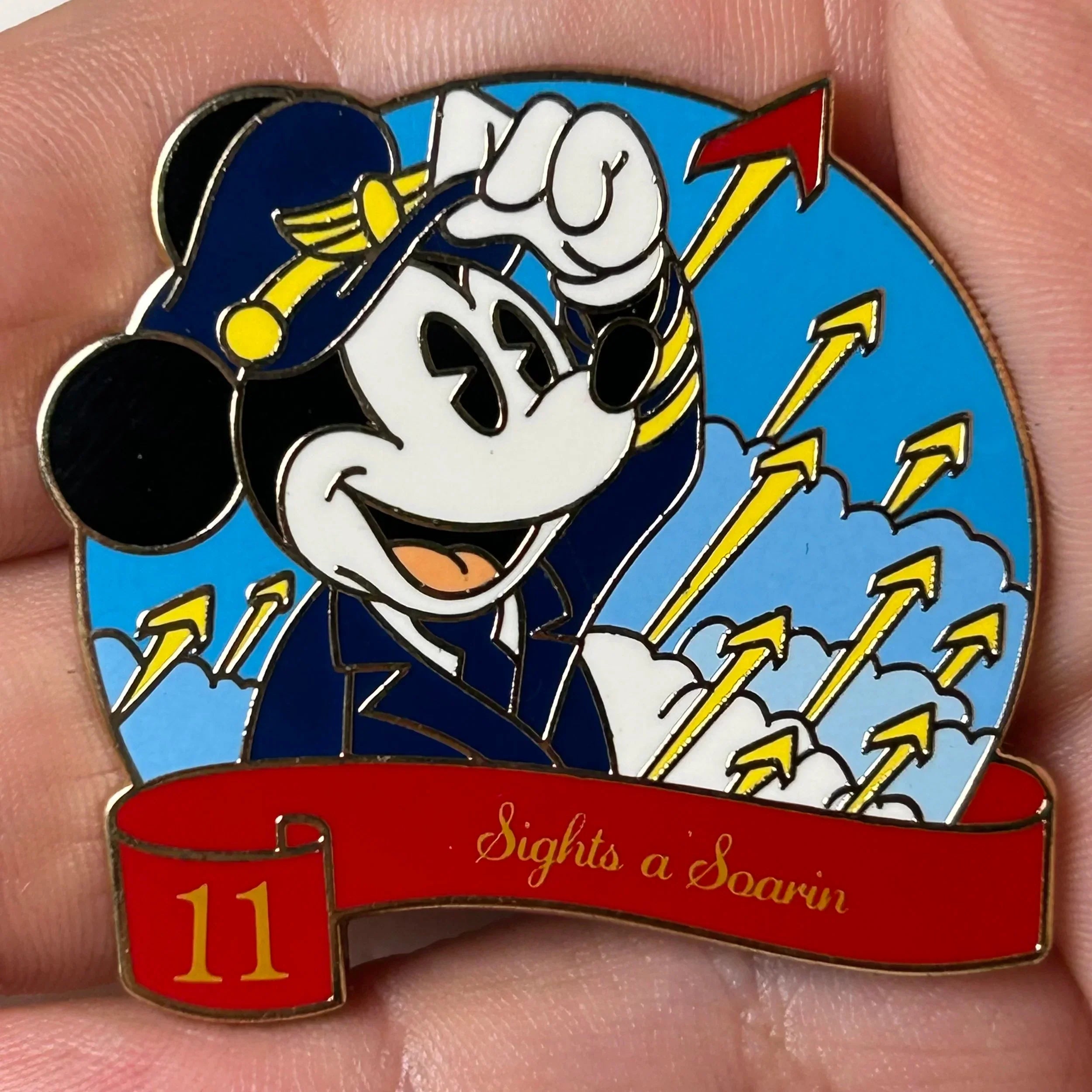2020 -  Mickey Mouse 11 Sights a Soarin -  Mystery Series -LR - Disney Pin