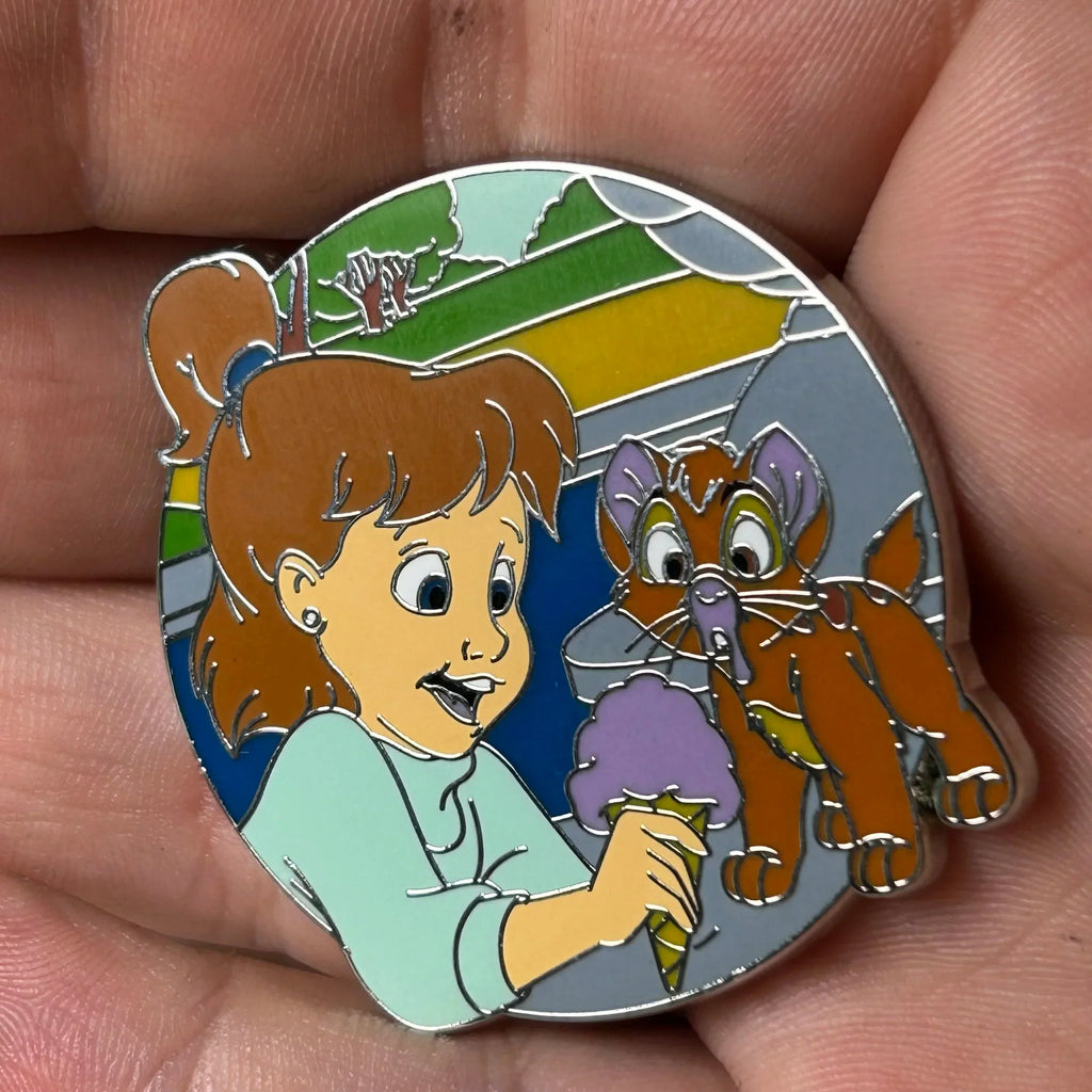 2022 - Jenny and Oliver - Oliver and Company -  LR - Disney Pin