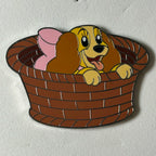 2024 - Lady in Basket - Lady and the Tramp - Disney Pin