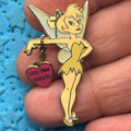 2003 - Tinker Bell - “Little Miss Attitude” - Dangling Heart Charm - Disney Pin