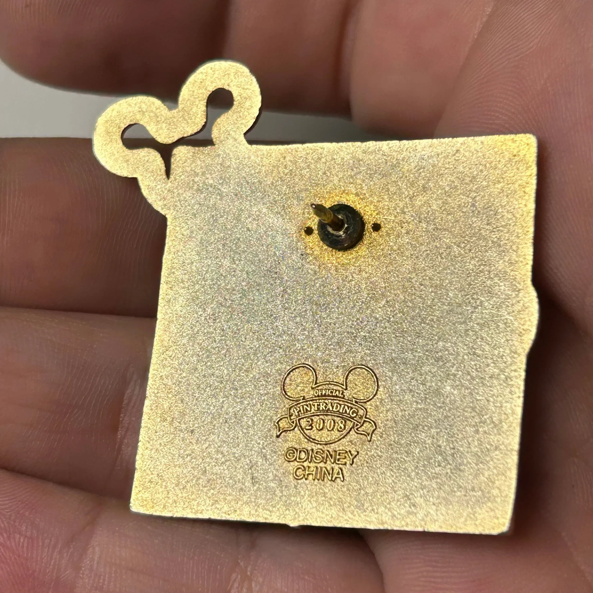 2008 Mickey Mouse - Walt Disney World Youth Education Series - Disney Pin  **This Pins Metal Has a Slight Curve or Bend