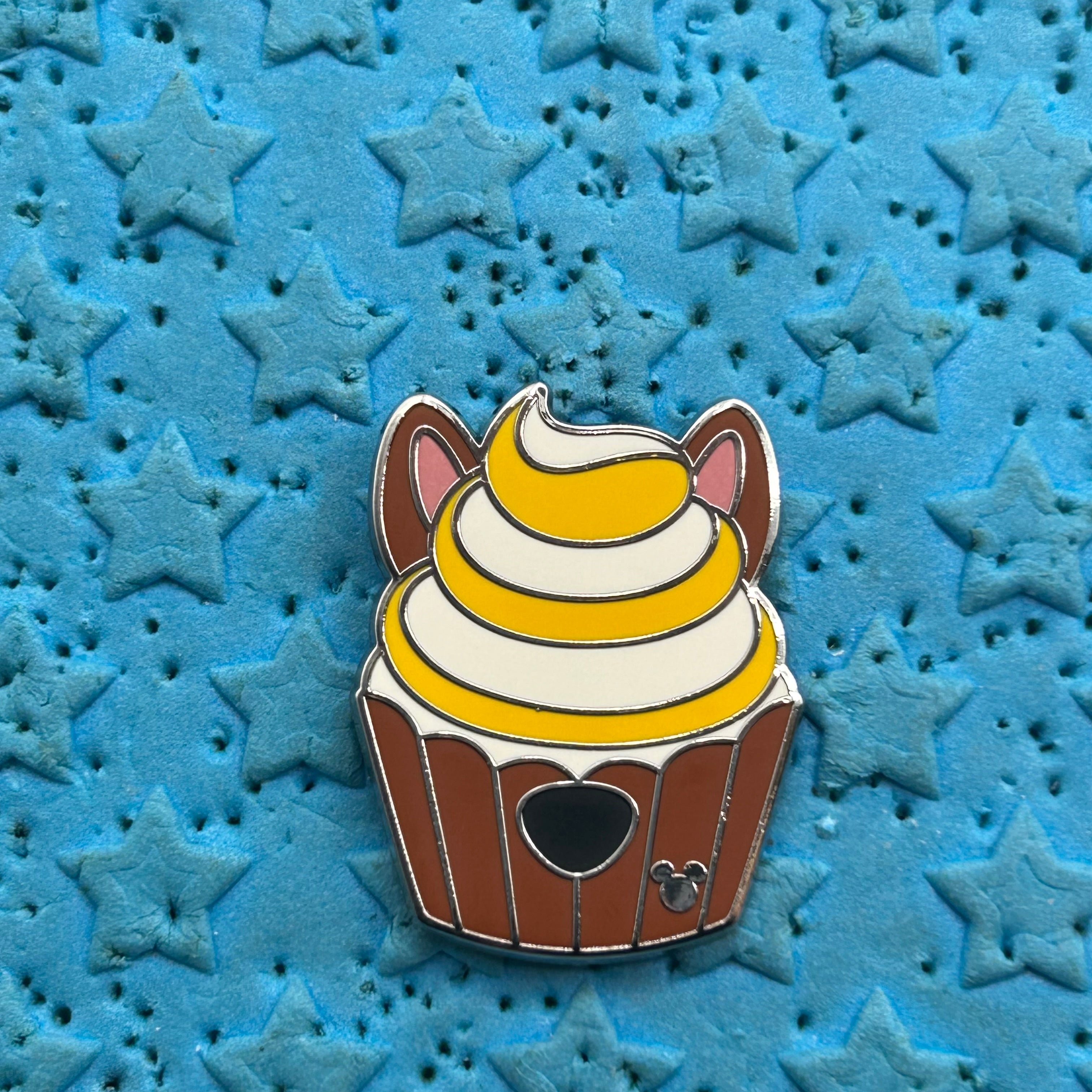 2026 - Chip - Cupcake - Hidden Disney - Disney Pin