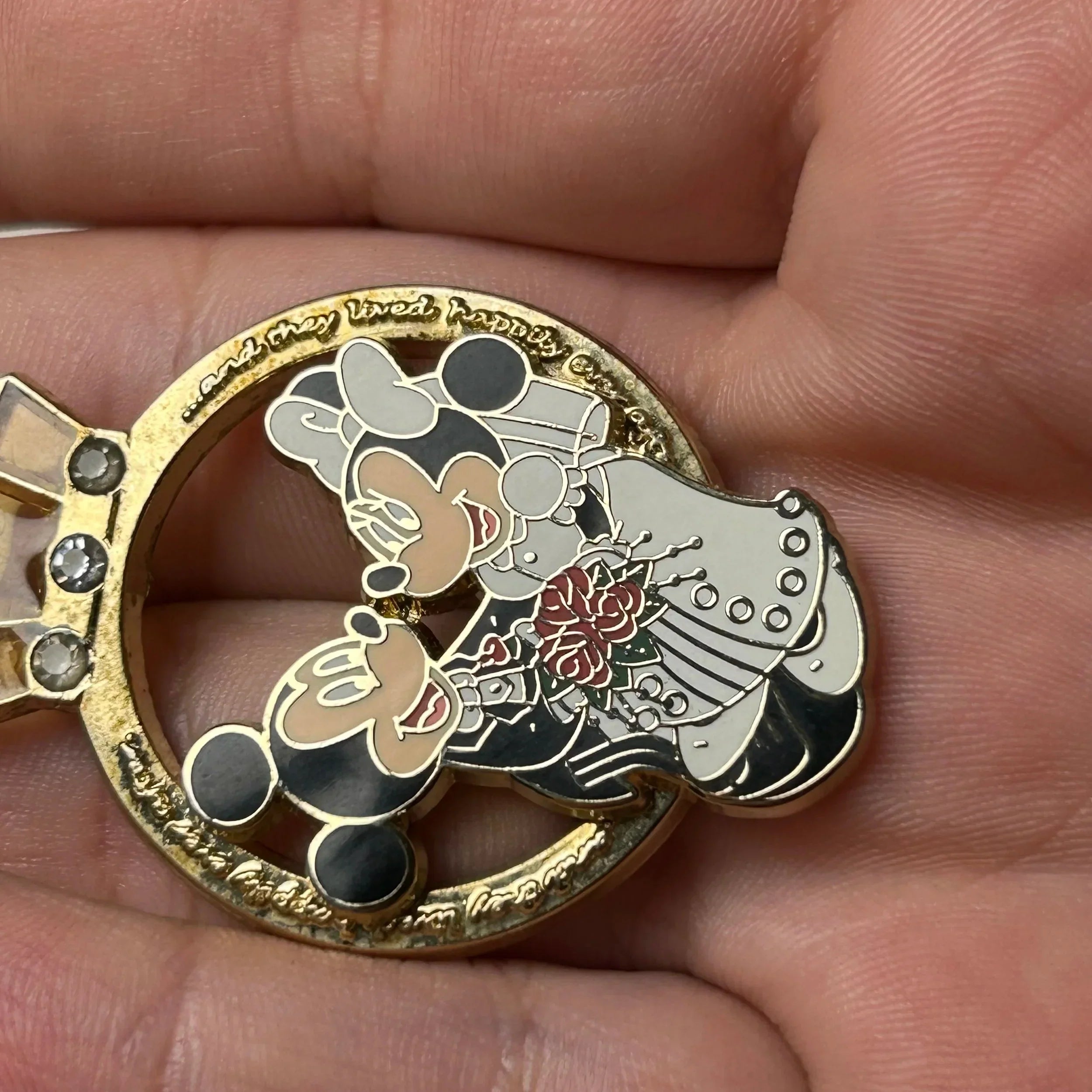 2007 - Mickey And Minnie  - Wedding Ring - Disney Pin