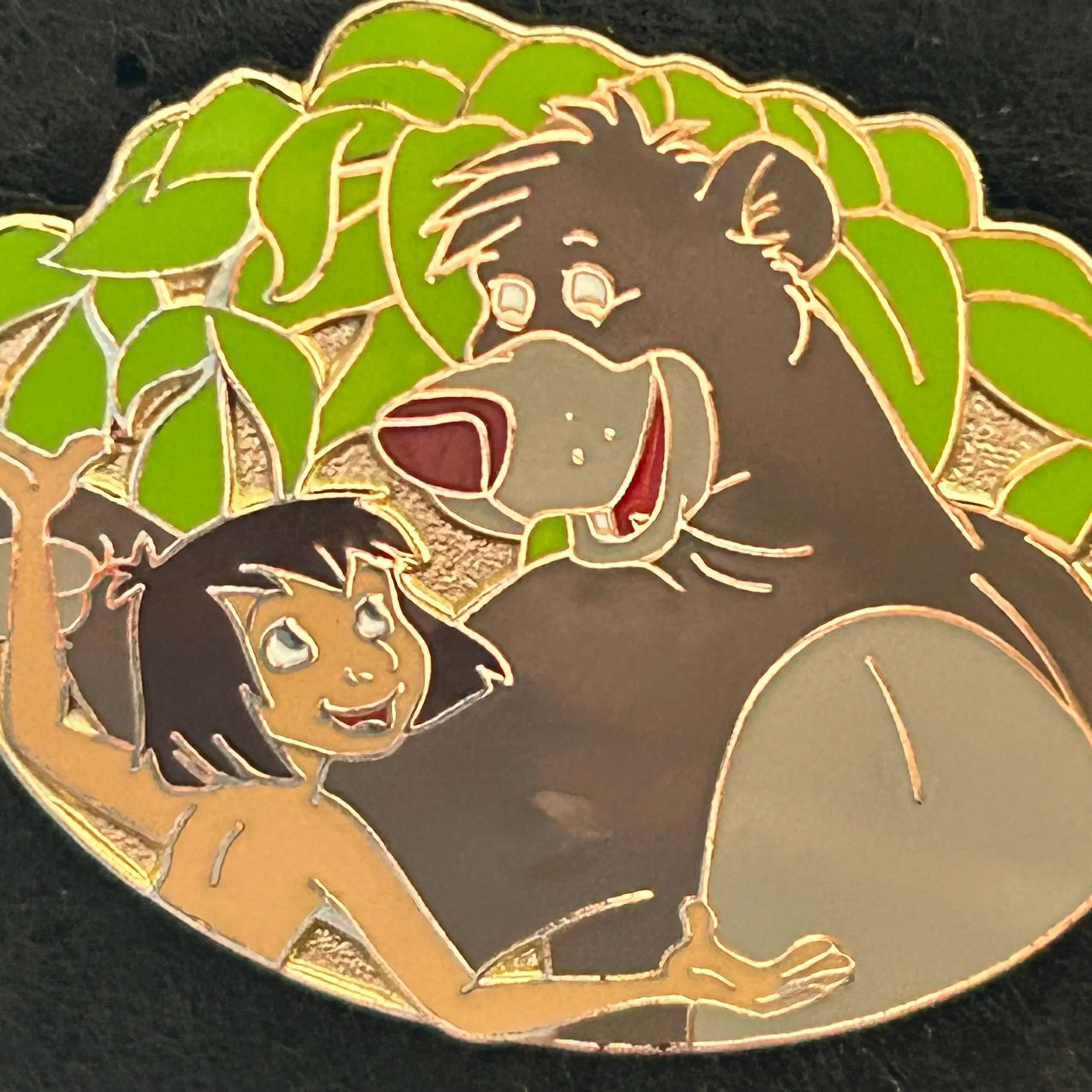2003 - Baloo and Mowgli - Jungle Book - Cast Lanyard Series - Disney Pin